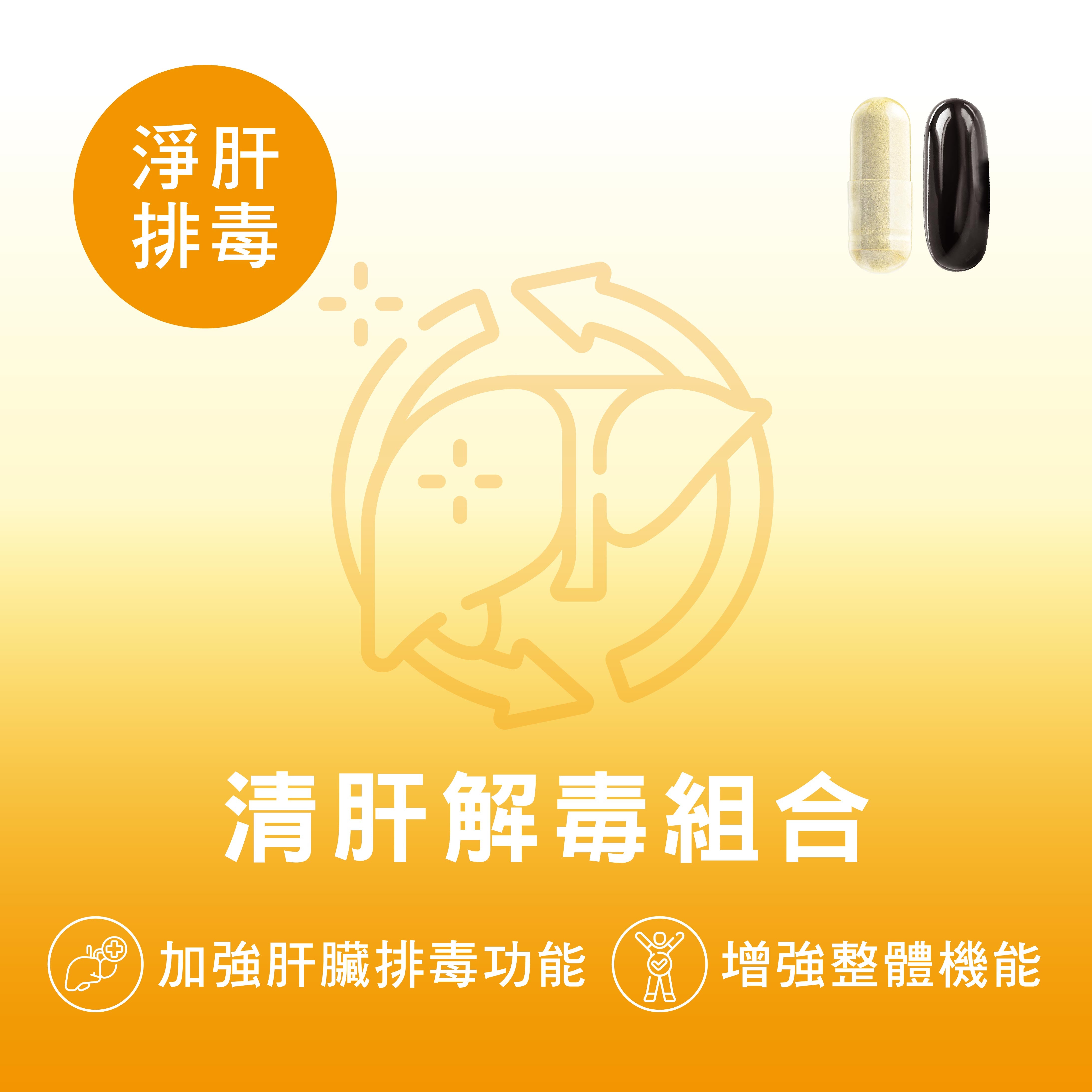 CATALO家得路清肝解毒組合,含奶薊及蜂膠,促進肝臟排毒,改善疲勞,適合關注肝健康者。